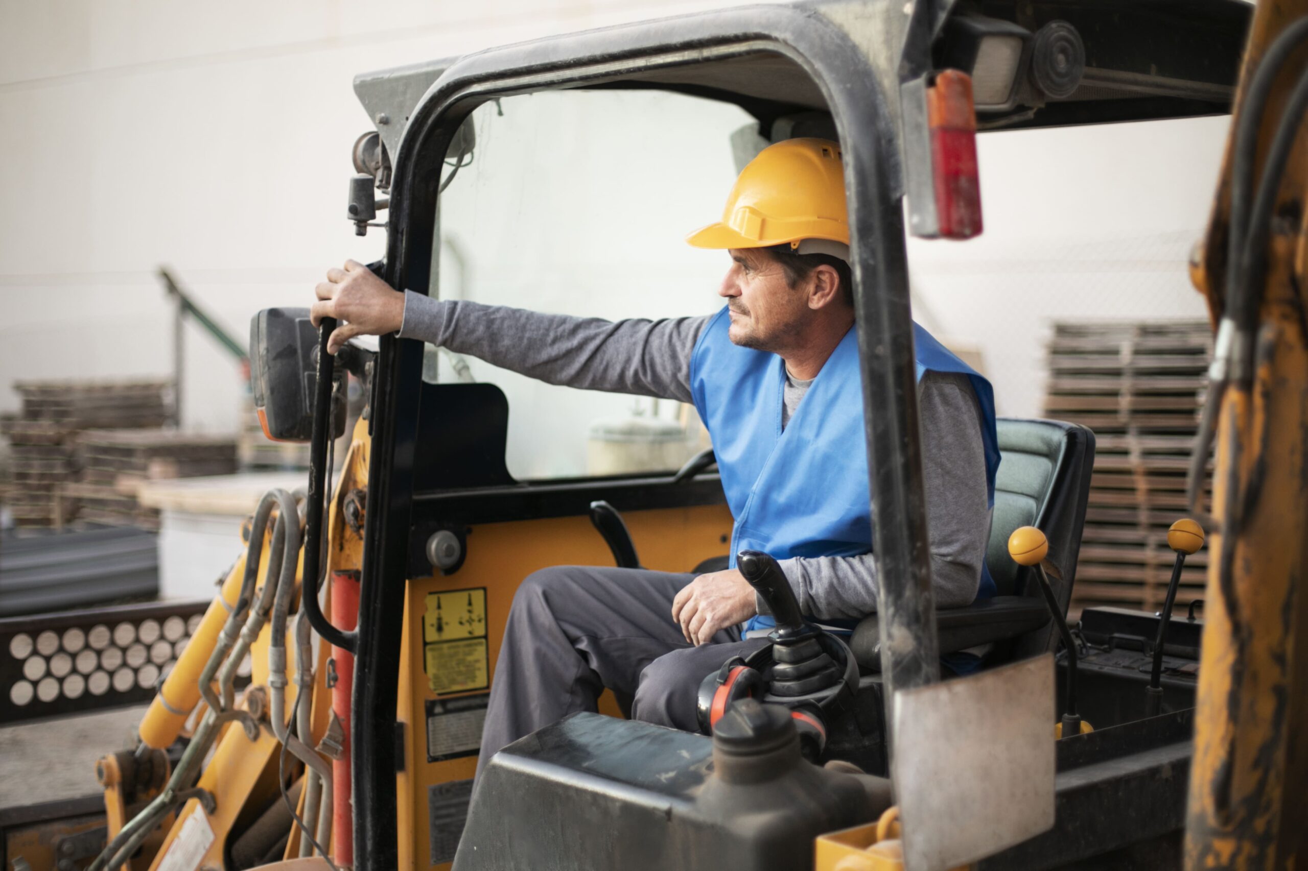 man-using-excavator-digging-day-light